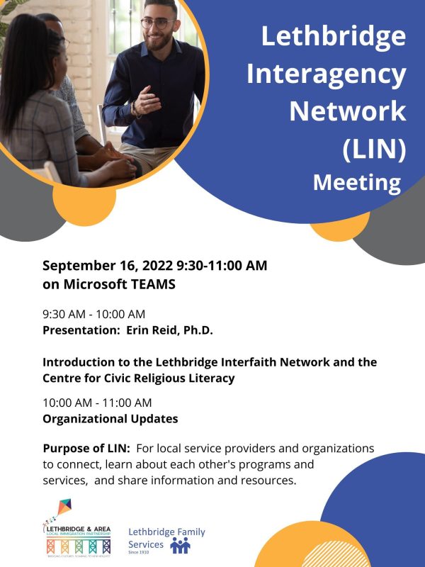 Yellow Teal Geometric Business Poster